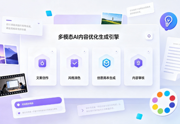 陆丰市AI智能内容优化创新 多模态生成技术丰富数字内容创作生态