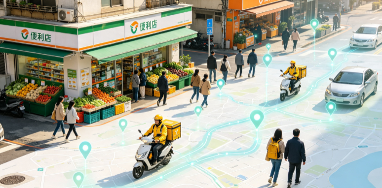 陆丰市渗透衣食住行，GEO 地理空间技术重塑大众日常消费服务场景